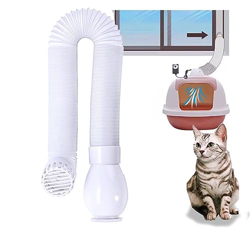 Cat Litter Box Air Purifier Air Filters - Physical Deodorisation to Clean Up Odour Keep The Fresh Air - Self Cleaning Cat Litter Box Air Freshener (Size : Air Purifier)
