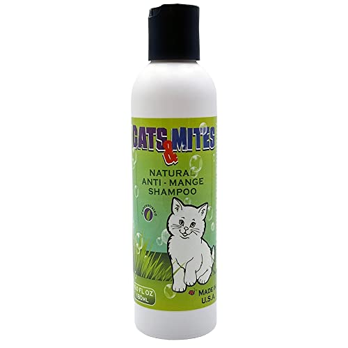 Cats n Mite Anti Mange Shampoo for Cats and Kittens with Mange - 6.0 oz