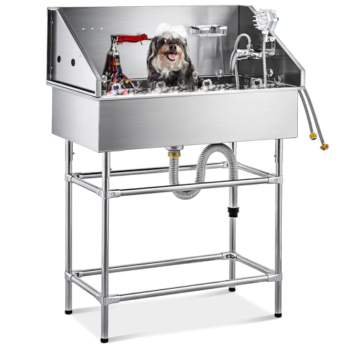 Dog Wash Station Stainless Steel