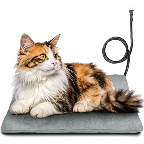 Pet Heating Pad for Cat Dog,Soft Electric Blanket Auto Temperature Control Waterproof Indoor,House Heater Animal Bed Warmer Heated Floor Mat,Whelping Supply for Pregnant New Born Pet