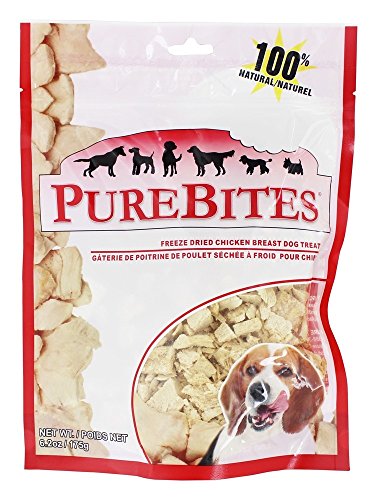 PureBites, Freeze Dried Chicken Breast Treats for Dogs, 6.2 oz