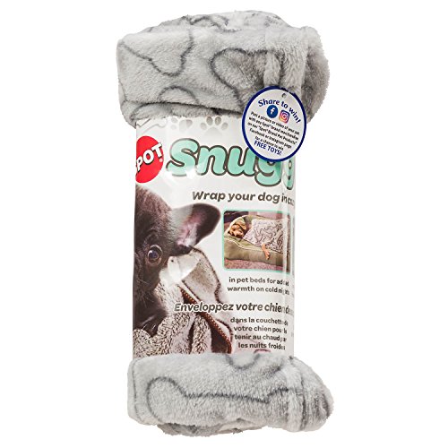 SPOT Ethical Pets 50058 Snuggler Bones Blanket, 40 x 60