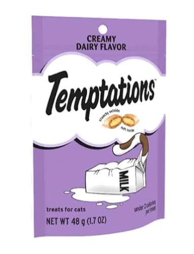 Temptations Classic Treats For Cats Creamy Dairy Flavor 1.7 Ounces
