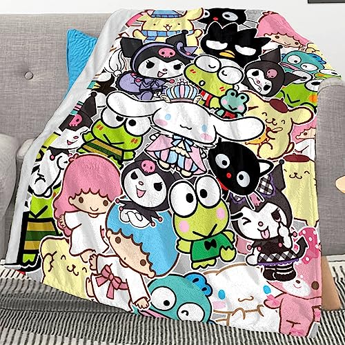 VAMIUR Kawaii Blanket Gifts for Girls, 50"x 60" Cartoon Throws Blanket for Girls Christmas Birthday Gifts for Daughter/Sister/Friends/Granddaughter