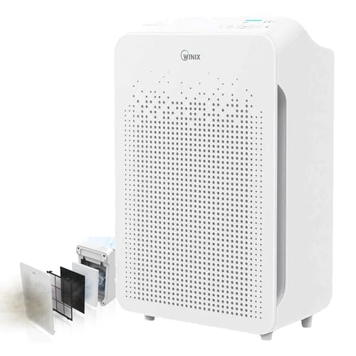 Winix True Smart Air Purifier PlasmaWave Technology HEPA 4 Stage - Wi-Fi Android,iOS App Alexa & Additional Filter 360 sq ft