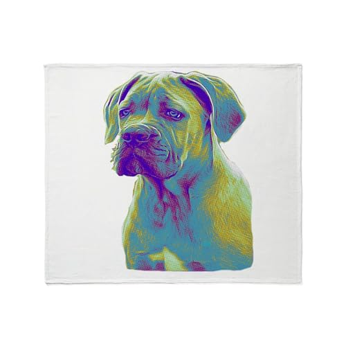 CafePress Cane Corso Dog Throw Blanket Super Soft Fleece Plush Throw Blanket, 60"x50"