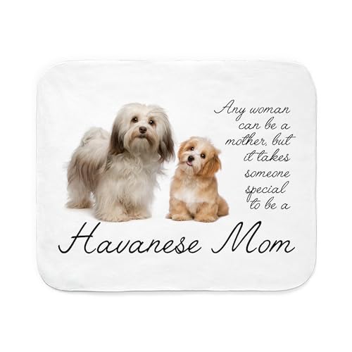 CafePress Havanese Mom Sherpa Fleece Throw Blanket 60" L x 50" W