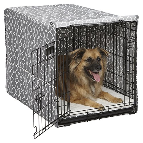 MidWest Homes for Pets Privacy Dog Crate Cover Fits MidWest Dog Crates, Machine Wash & Dry