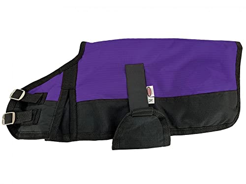 Showman Waterproof & Breathable Dog Blanket - XLarge (31"- 34") (Purple)